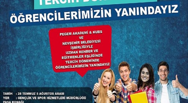 Nevşehir Belediyesi Üniversite Adaylarına Ücretsiz Tercih Danışmanlığı Hizmet Verecek