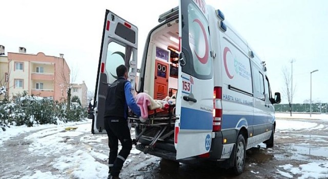 Sağlığa güvenli ulaşım; Mavi Ambulanslar