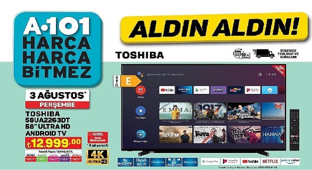 A101 Ağustos Ayını İki Tekerlekli Elektrikli Mopedle ve Birbirinden Kaliteli Teknolojik Ürünlerle Karşılıyor