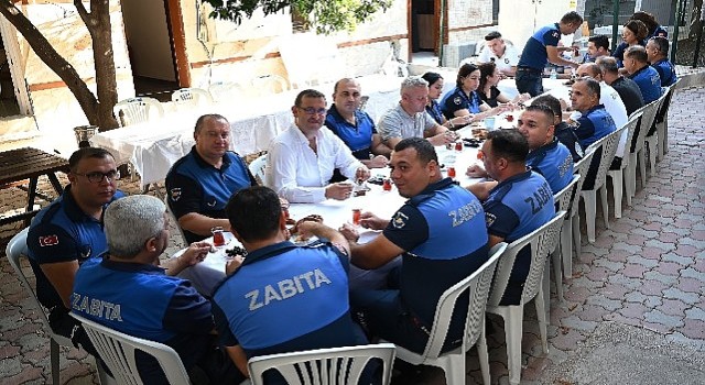 Kemer'de Zabıta Haftası kutlaması