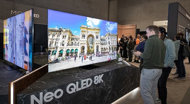 Samsung, IFA 2023 Fuarı'nda Teknolojiseverlerin Merakla Beklediği TV Ürünlerini Sahneye Çıkardı