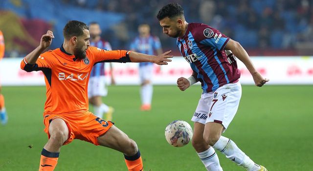 Başakşehir Trabzonspor Karşılaşmasında 11'ler Belli Oldu