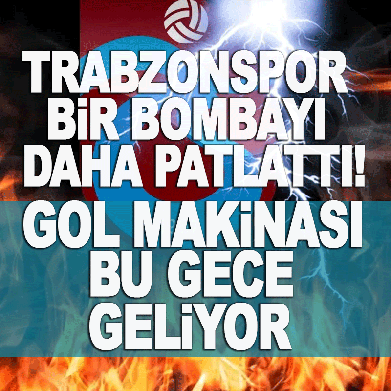 Trabzonspor bir bombayı daha patlattı! Resmi açıklama an meselesi...