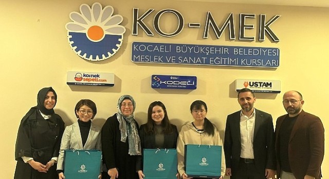 Kocaeli Büyükşehir'in adı, dünyaya yayılmaya devam ediyor KO-MEK'e Japon ilgisi artıyor