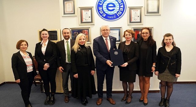 Ege Üniversitesi ile Azerbaycan Mimarlık ve İnşaat Üniversitesi arasında “Tezli Yüksek Lisans Çift Diploma Programı” açılacak