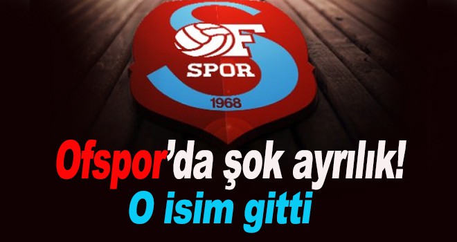 Ofspor'da Eren Görür ile yollar ayrıldı