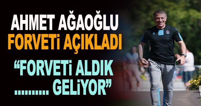 Ağaoğlu forveti açıkladı! ''Forveti aldık Ekuban geliyor!''