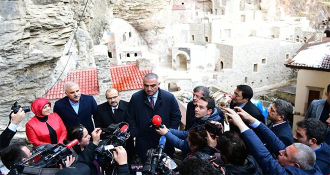 Kültür ve Turizm Bakanı Sayın Mehmet Nuri Ersoy Trabzon'da