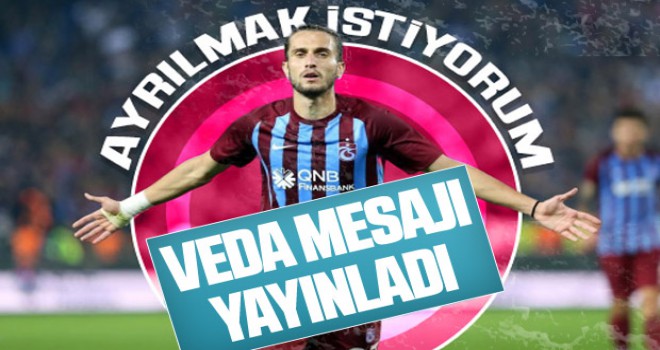 Yusuf Yazıcı, Trabzonspor'dan ayrılma kararını açıkladı...