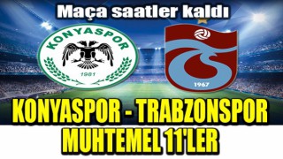 Konyaspor Trabzonspor maçı Canlı İzle