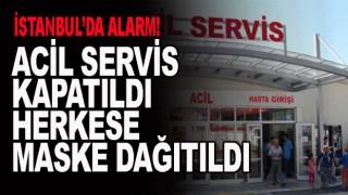 Hastanede sıcak dakikalar… Acil servis kapatıldı