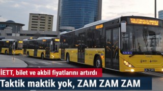 İstanbul'da ulaşıma zam talebi