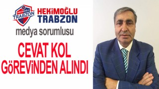 Hekimoğlu Trabzon FK, Cevat Kol ile yolları ayırdı