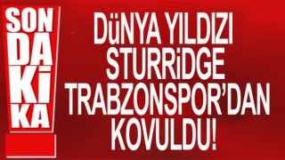 Trabzonspor'da Sturridge'nin sözleşmesi feshedildi