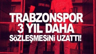 Trabzonspor İle 3 Yıllık Sözleşme İmzaladı