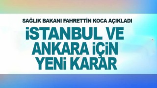 Üç büyükşehir için maske zorunluluğu önerisi