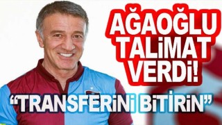 Ahmet Ağaoğlu talimat verdi! "Bitirin"