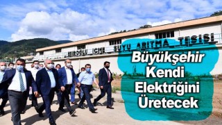 Trabzon Büyükşehir kendi elektriğini üretecek