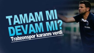 Trabzonspor'da, Hüseyin Çimşir kararı verildi