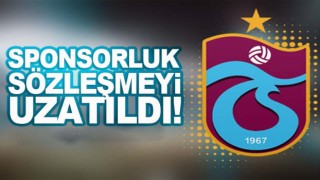 Trabzonspor'da sponsorluk sözleşme uzatıldı!