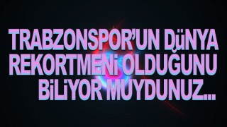 Dünyanın en negatif şampiyonu Trabzonspor