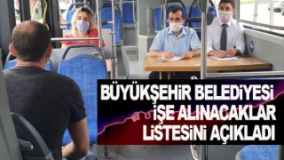 Trabzon Büyükşehir Belediyesi işe alınacaklar listesini açıkladı