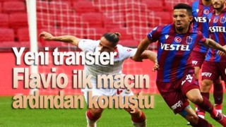 Trabzonspor'un yeni transferi Flavio açıkladı!