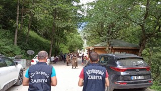 Trabzon'un turizm merkezlerinde Korona virüs denetimi