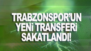 Trabzonspor'da sakatlık şoku!