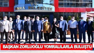 Zorluoğlu Yomralılarla buluştu