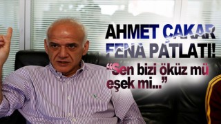 Ahmet Çakar'dan Hakem'e çok sert sözler!