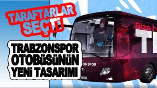 Trabzonspor takım otobüsünün dış görünümü belli oldu!