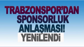 Trabzonspor'dan bir sponsorluk anlaşması daha!