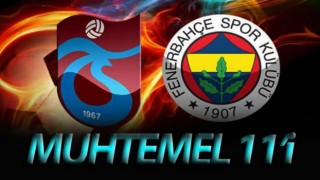 Trabzon'un muhtemel 11'i