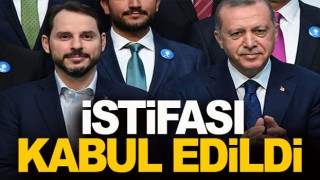 Berat Albayrak'ın istifası kabul edildi