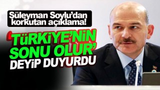 Süleyman Soylu’dan korkutan açıklama!