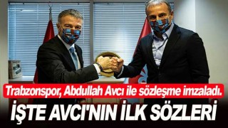 Trabzonspor, Abdullah Avcı ile sözleşme imzaladı.