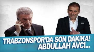 Trabzonspor'da Abdullah Avcı gelişmesi!