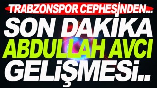 Trabzonspor'da Avcı Harekatı!