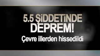 Antalya ve çevresinde hissedilen deprem