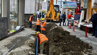 Başkan Zorluoğlu Meydan'daki altyapı çalışmalarını inceledi