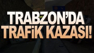 Trabzon'da ambulansı kazası