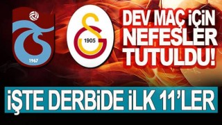 Trabzonspor - Galatasaray muhtemel 11'ler