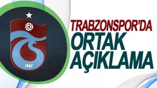 Trabzonspor kurullarından ortak açıklama.