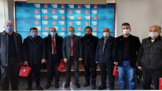 CHP Rize Merkez İlçe Başkanı Topaloğlu'ndan Saadet Partisine Ziyaret