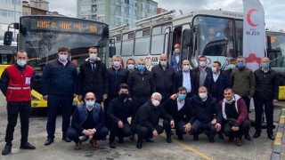 Trabzon Büyükşehir otobüs şoförlerinden örnek davranış