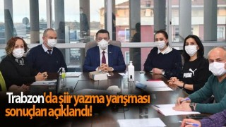 Trabzon Ortahisar'da şiir yazma yarışması sonuçları açıklandı!