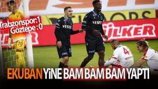 Trabzonspor: 1 - Göztepe: 0 | Maç sonucu