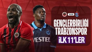 Trabzonspor'un ilk 11'i belli oldu!