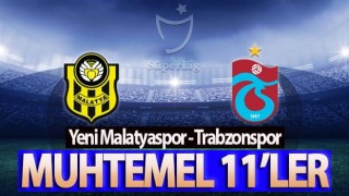 Trabzonspor'un Malatya Deplasmanında Muhtemel 11'i